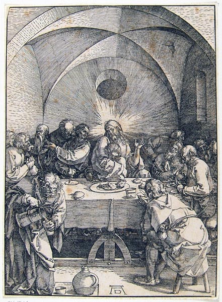 Dürer Albrecht - L' ultima Cena (dalla serie: La Grande Passione)